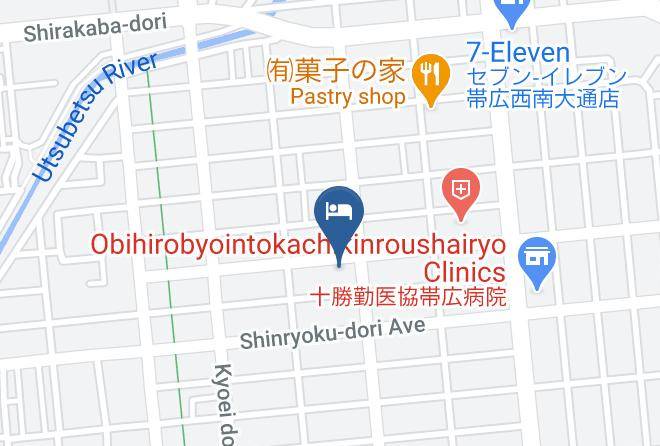 Obihiro City - Hotel Sun Park Maps