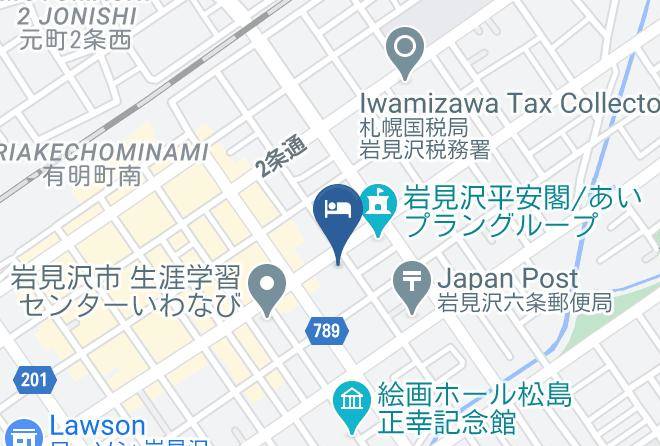 Iwamizawa City - Hotel Sun Plaza Maps