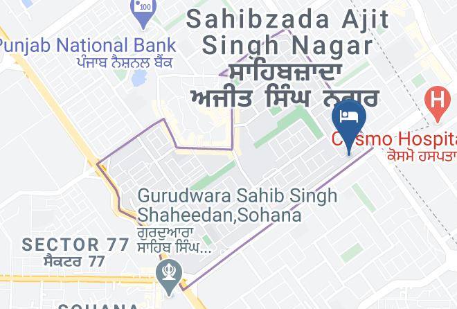 Mohali - Hotel Sun Shine Maps