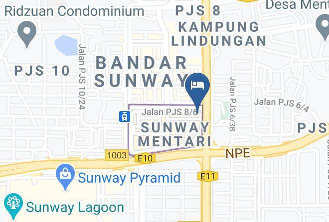 Petaling - Hotel Sun View Maps