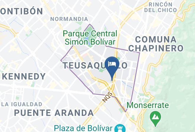 Bogota - Hotel Suna Bacata Maps