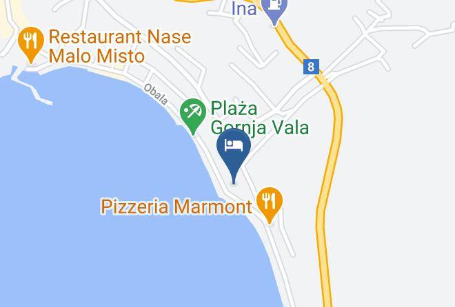 Gradac - Hotel Sunce Maps