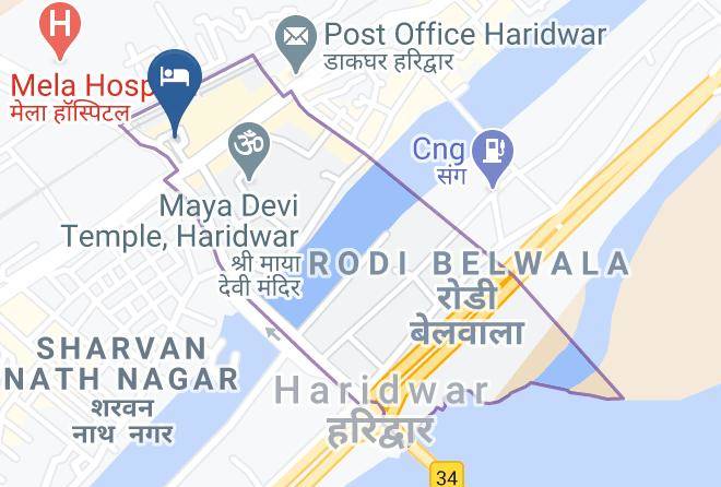 Hardwar - Hotel Suncity Haridwar @harki Pauri Road Maps