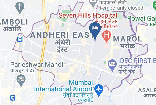 Mumbai - Hotel Suncity Residency Maps