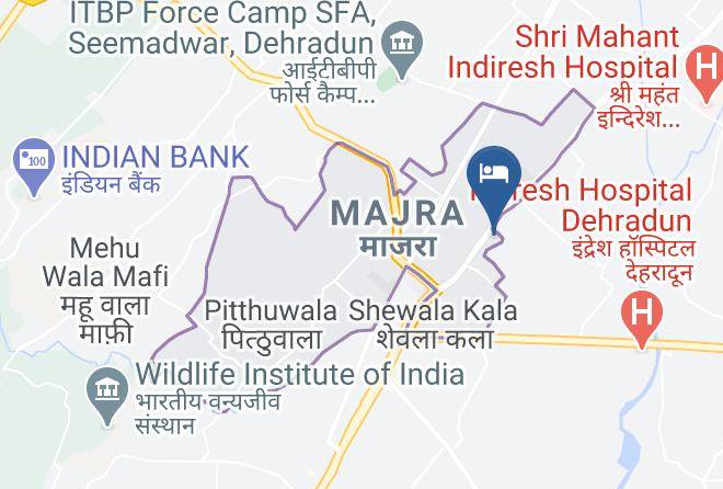 Dehradun - Hotel Sunder Palace Maps