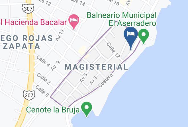 Bacalar - Hotel Sun Ha Bacalar Maps