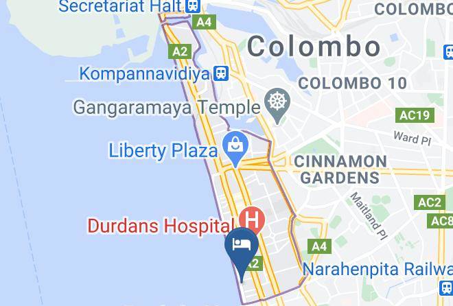 Colombo - Hotel Sunhill Colombo Maps