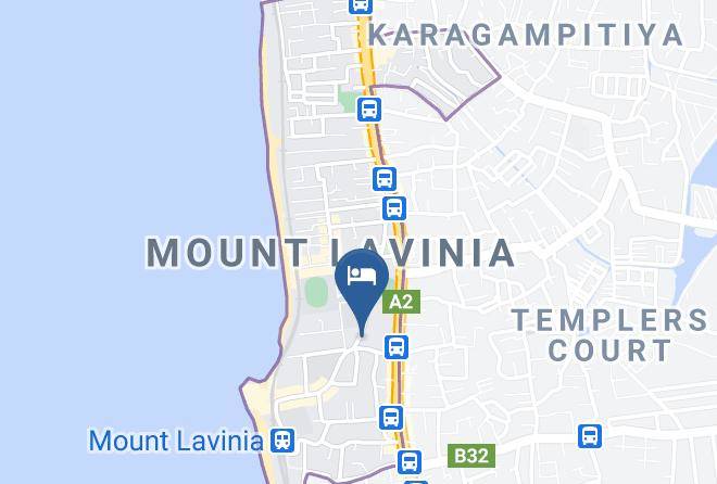 Colombo - Hotel Sunhill Mount Lavinia Maps