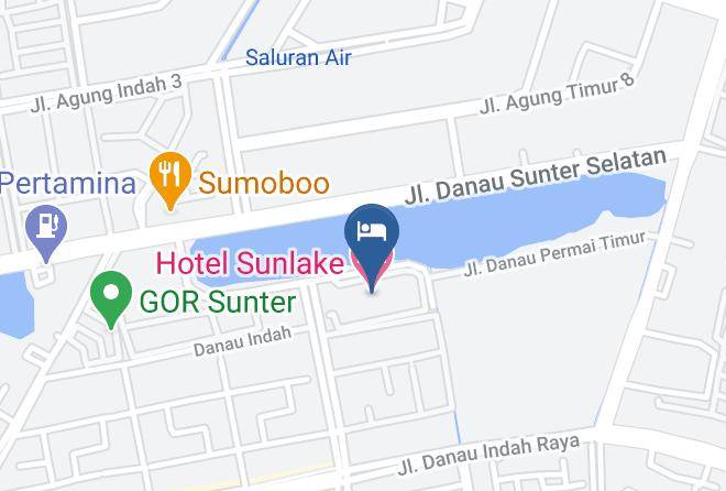 North Jakarta - Hotel Sunlake Maps