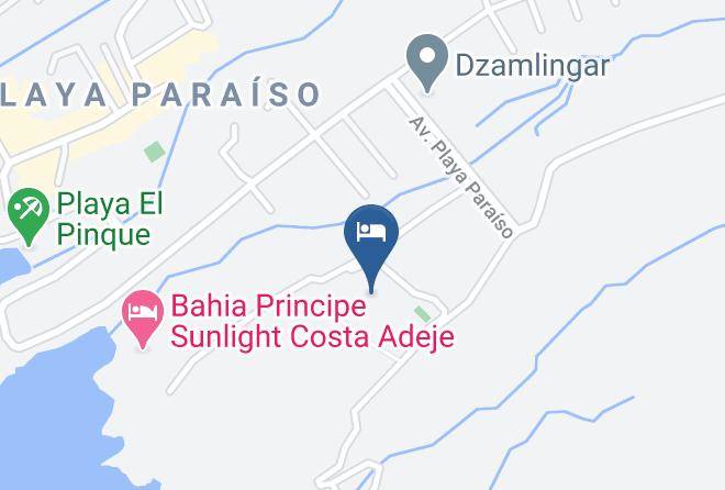 Santa Cruz De Tenerife - Bahia Principe Sunlight Tenerife Maps