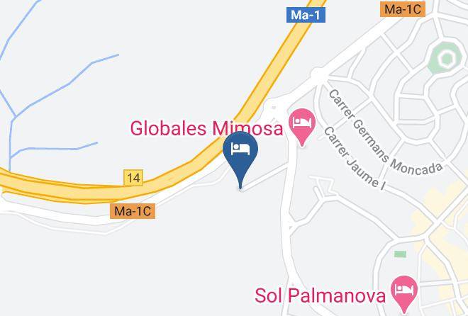 Baleares - Hotel Sunna Park Maps