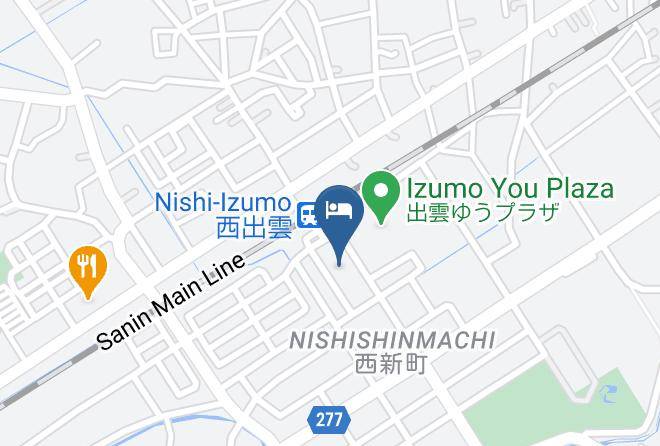 Izumo City - Hotel Sunnube Maps