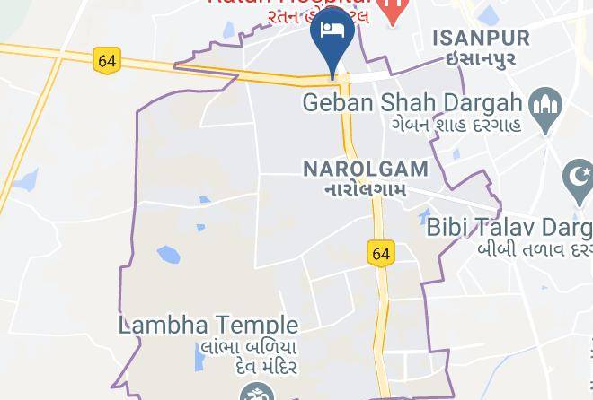 Ahmadabad - Hotel Sunny Maps