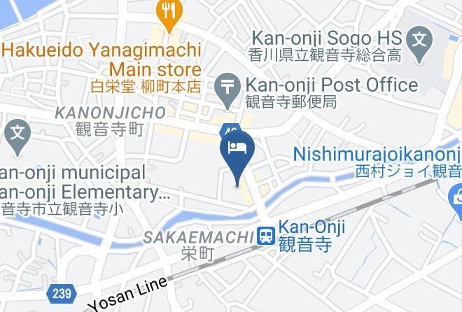 Kan Onji City - Hotel Sunny Inn Maps