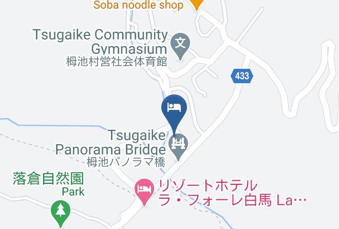 Otari Vil Kitaazumi District - Hotel Sunny Valley Maps
