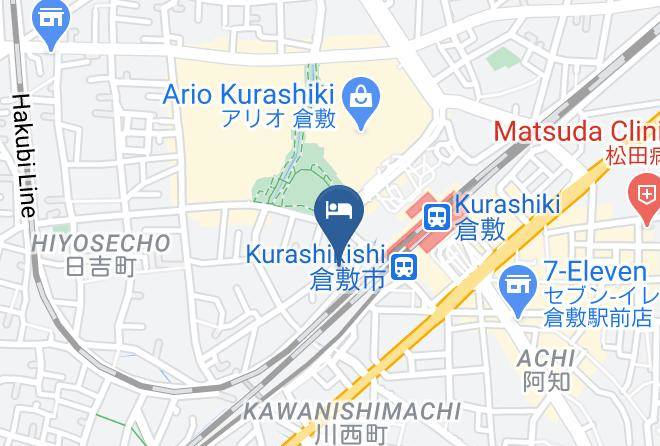 Kurashiki City - Hotel Sunplaza Kurashiki Maps