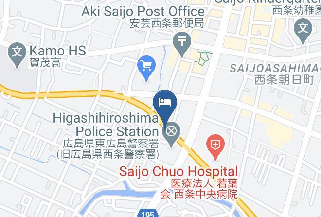 Higashihiroshima City - Hotel Sunrise 21 Maps