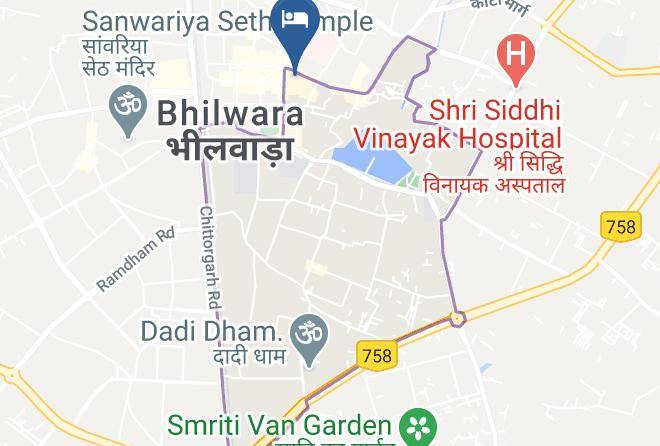Bhilwara - Hotel Sunrise Maps