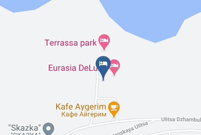Burabay District - Hotel Sunrise Maps