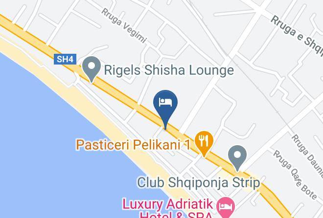 Durres - Hotel Sunrise Cameria Maps
