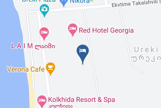 Georgia - Hotel Sunrise In Ureki Georgia Maps