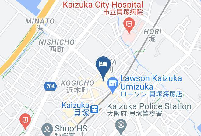 Hotel Sunrise Inn Map