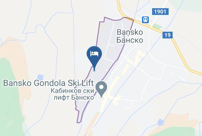 Bansko - Sunrise Park & Spa Maps