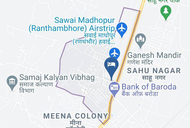 Sawai Madhopur - Hotel Sunrise Maps
