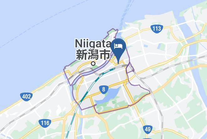 Niigata City Chuo Ward - Hotel Sunroute Niigata Maps