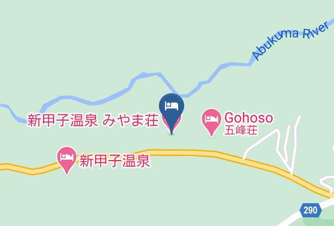 Nishigo Vil Nishishirakawa District - Hotel Sunroute Sukagawa Maps