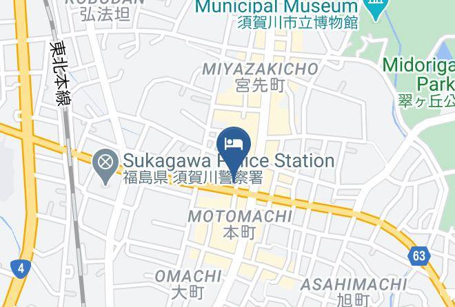 Sukagawa City - Hotel Sunroute Sukagawa Maps