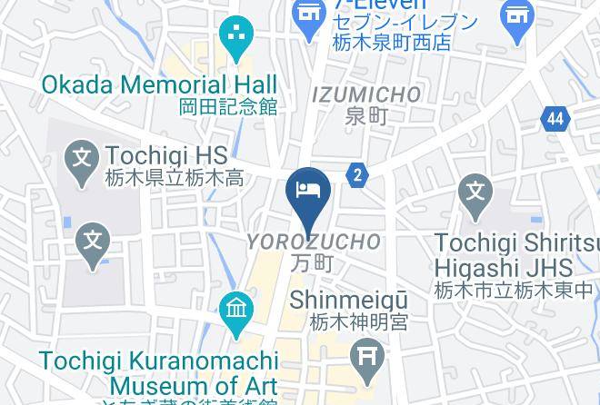 Tochigi City - Hotel Sunroute Tochigi Maps