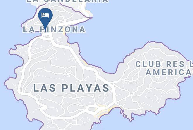 Acapulco De Juarez - Hotel Sunset Beach Maps