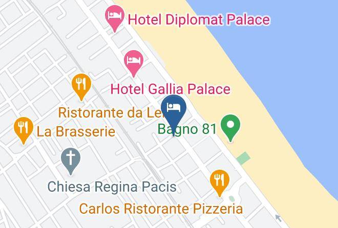 Rimini - Hotel Sunset Maps
