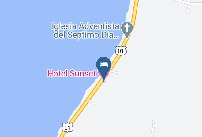 Hotel Sunset Map