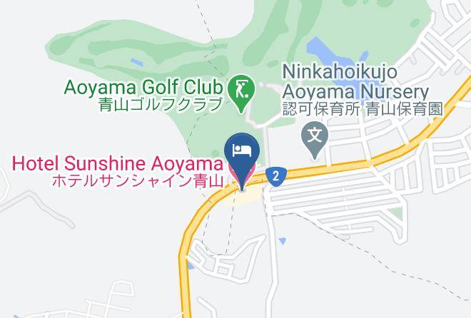 Himeji City - Hotel Sunshine Aoyama Maps