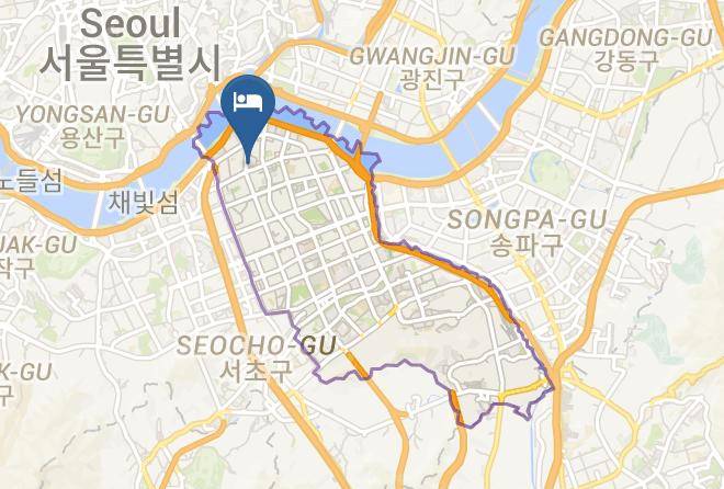 Gangnamgu - Hotel Sunshine Maps