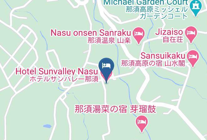 Nasu Townnasu District - Hotel Sunvalley Nasu Maps