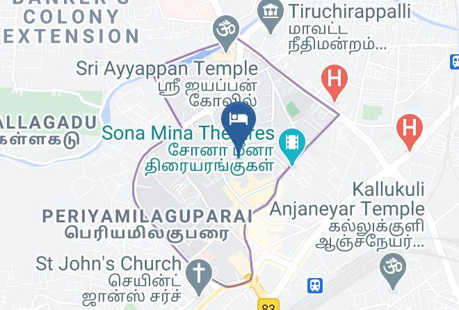 Tiruchirappalli - Hotel Supa Maps