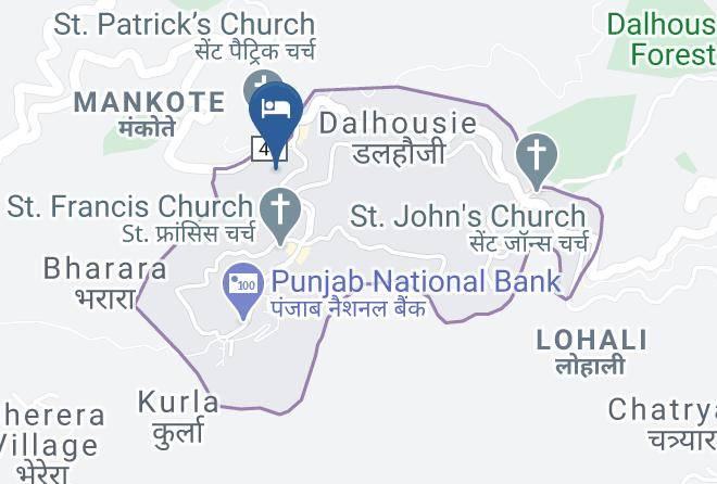 Dalhousie Sub District - Hotel Super Star Maps