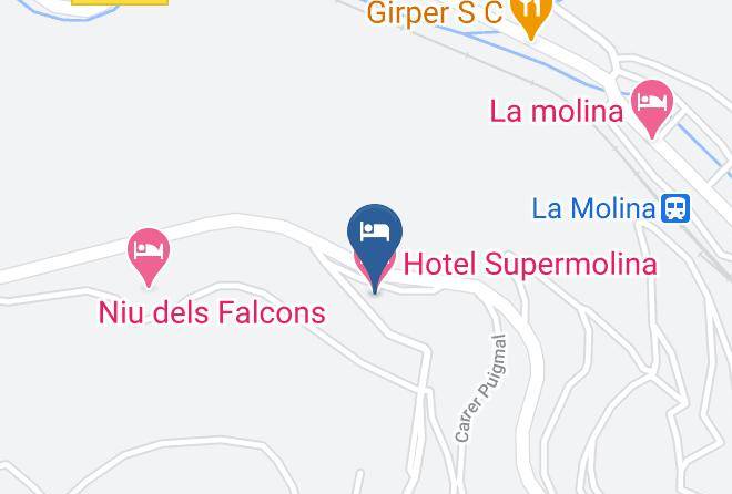 Girona - Hotel Supermolina Maps