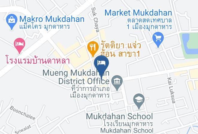 Amphoe Mueang Mukdahan - Hotel Supree By Mumsabai Maps