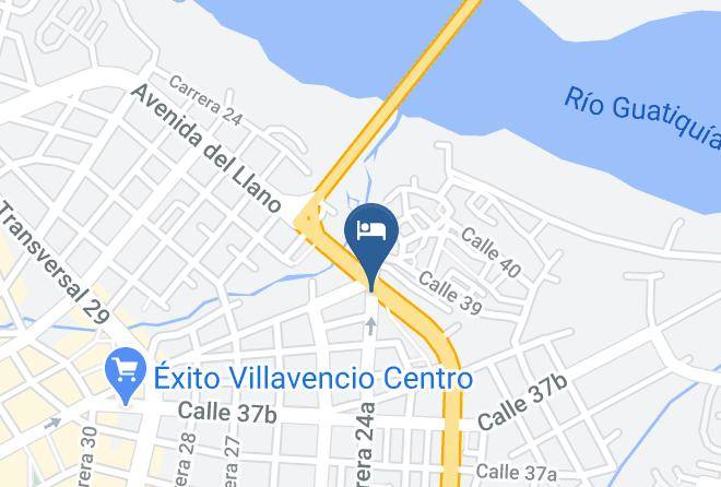 Villavicencio - Hotel Suramericano Maps