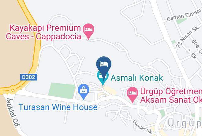Urgup - Hotel Surban Maps