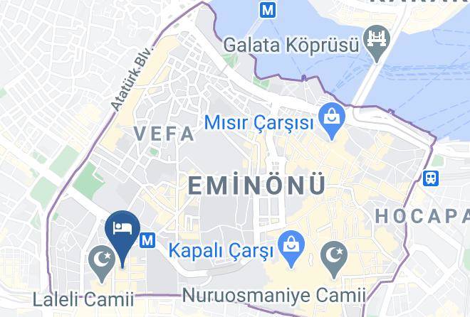 Fatih - Hotel Sureyya Maps