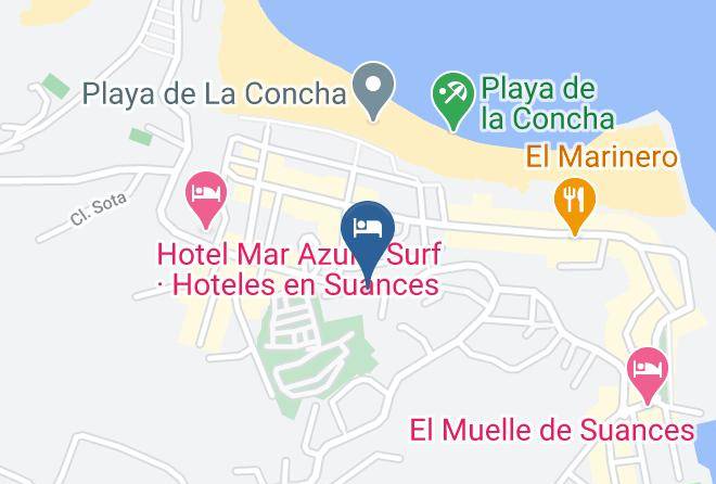 Suances - Hotel Surfances Hotel En Suances Maps