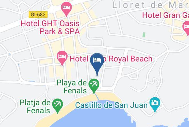Girona - Hotel Surf Mar Maps