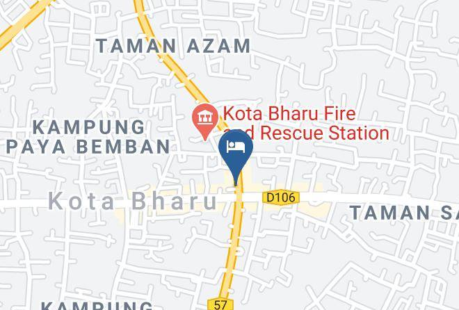 Kota Bharu - Hotel Suri Maps