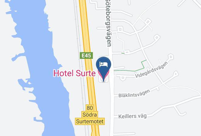Ale - Hotel Surte Maps