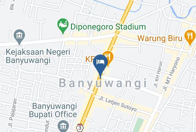Banyuwangi - Hotel Surya Maps